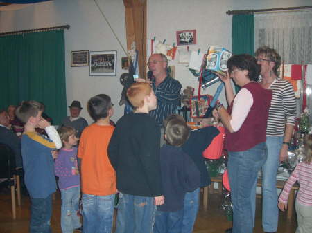 ... die Verlosung beginnt