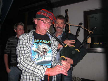 ... der Dudelsack wird noch geqult!